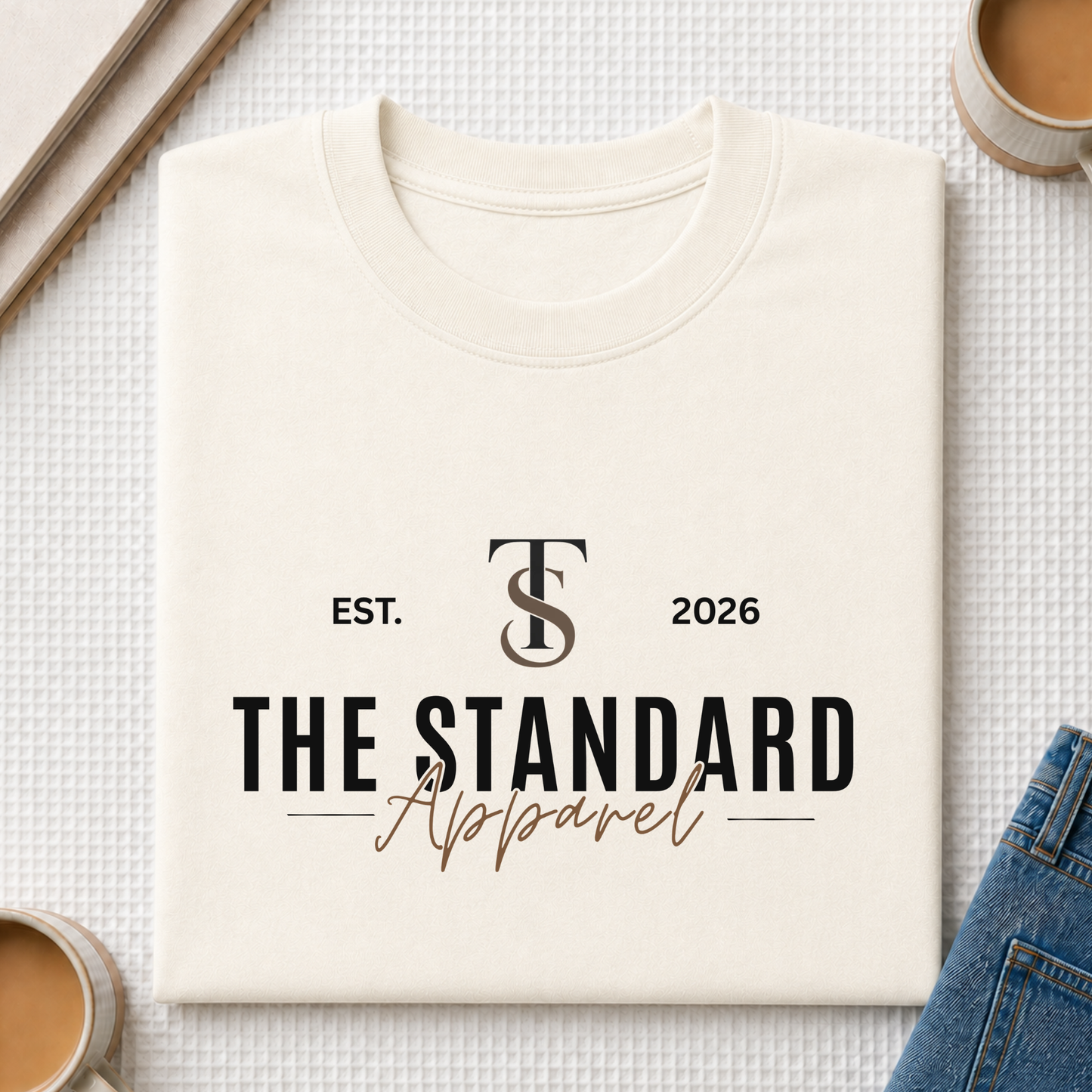 The Standard Apparel Signature Logo Tee