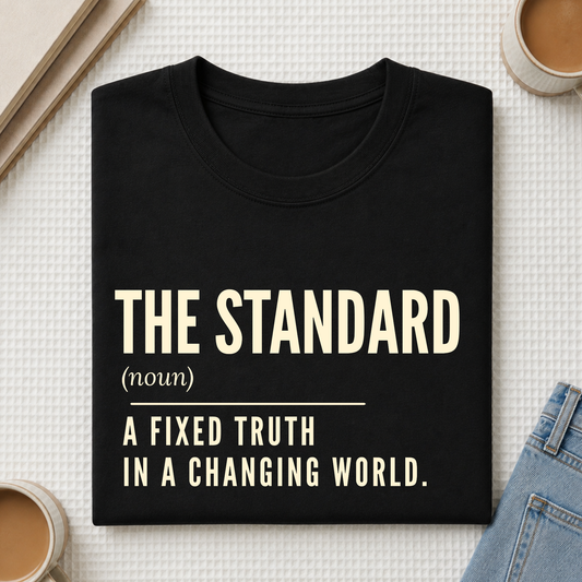 The Standard Definition Tee | A Fixed Truth in a Changing World
