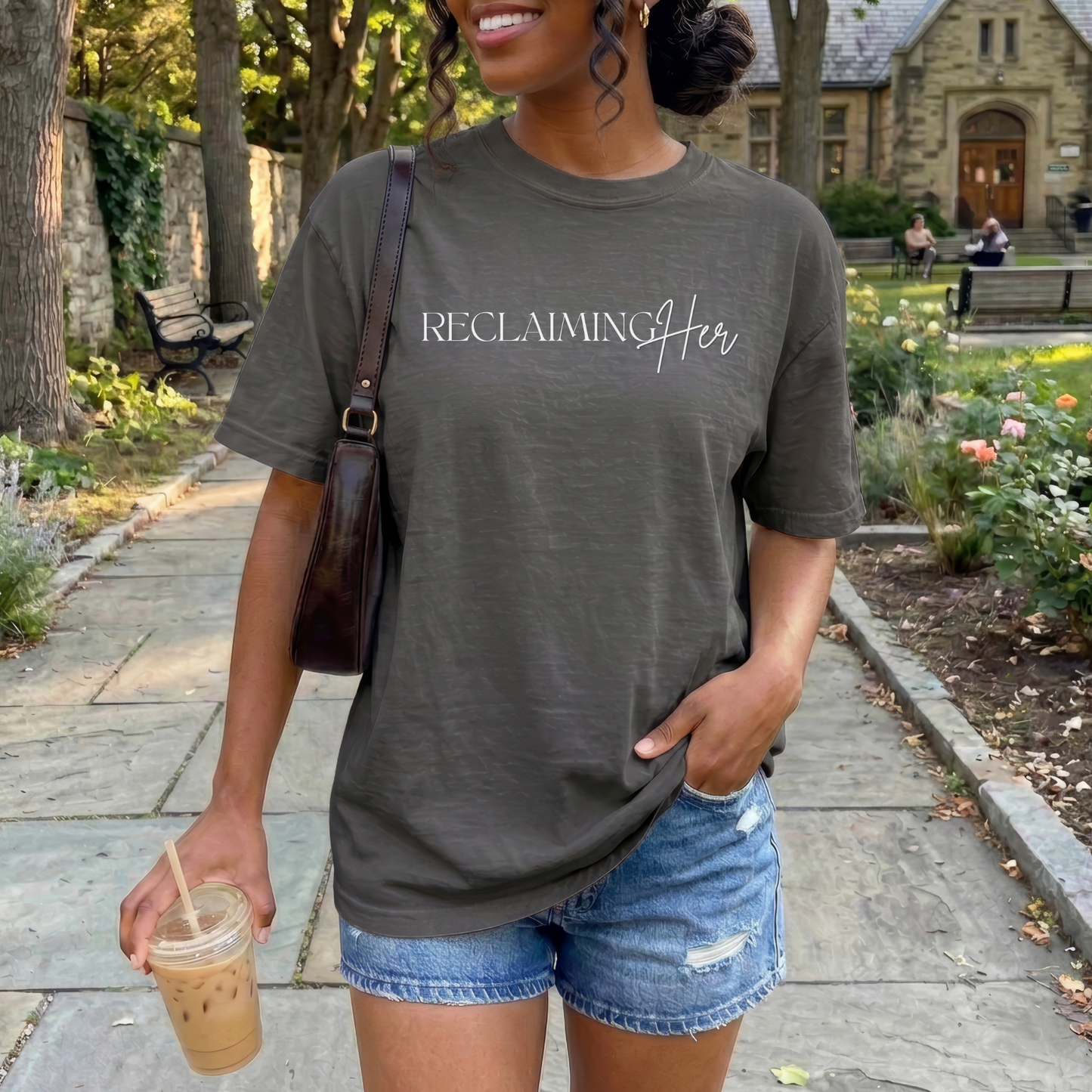 Reclaiming Her Tee – Inspirational Women’s Graphic T-Shirt | Comfort Colors