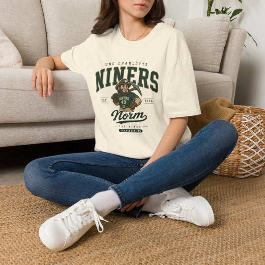 Charlotte Niners Vintage Collegiate Tee
