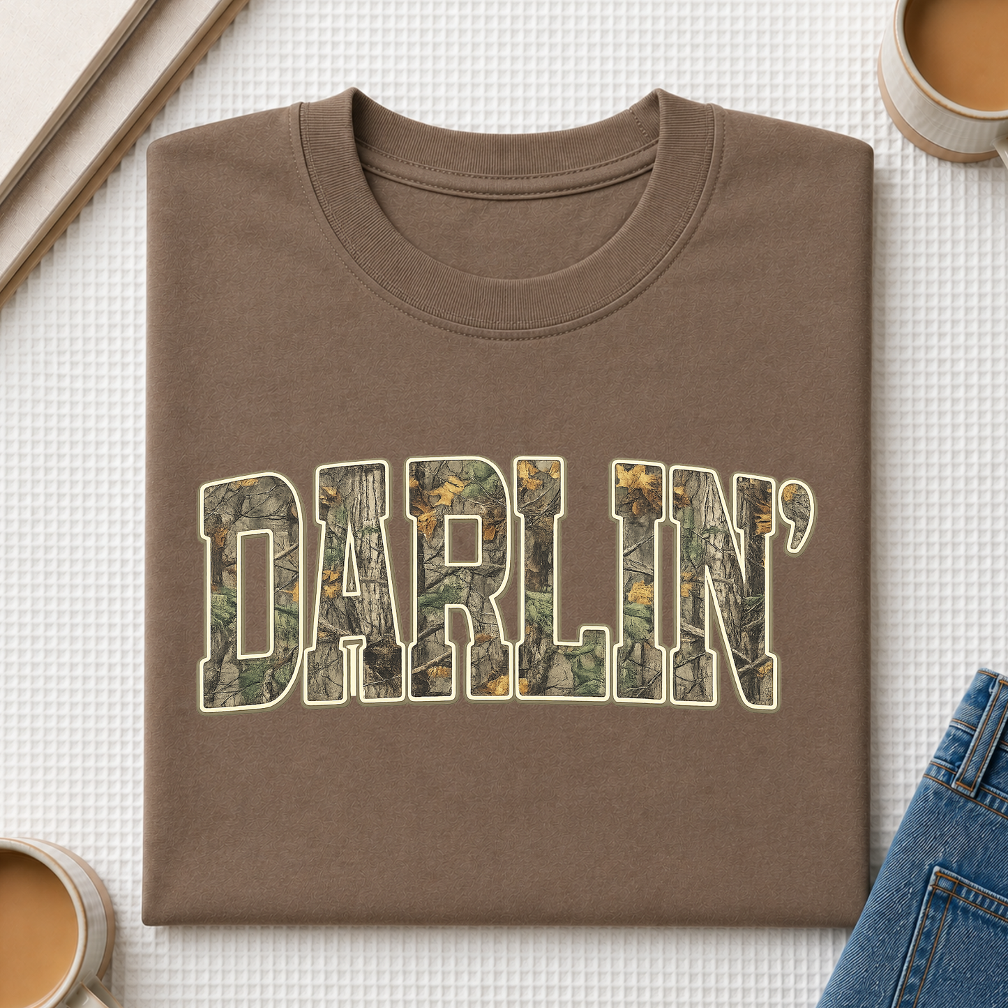 DARLIN' Camo Tee